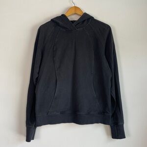 Lululemon Scuba Pullover Sweatshirt‎ Black Size 8 Hooded